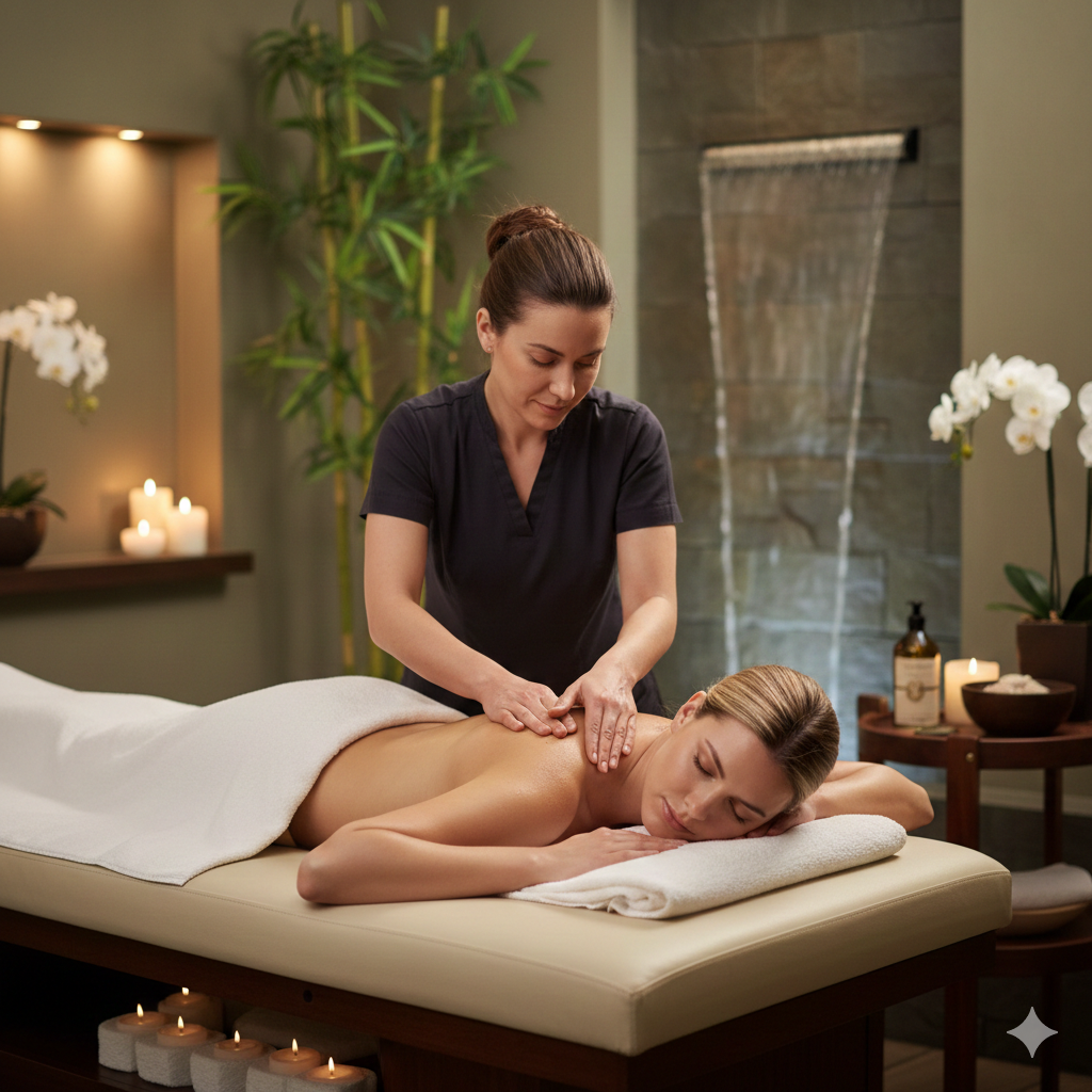 Temos diversos tipos de massagens